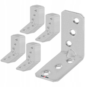 Uholník s prelisom 50x50x25 mm - 50 ks.