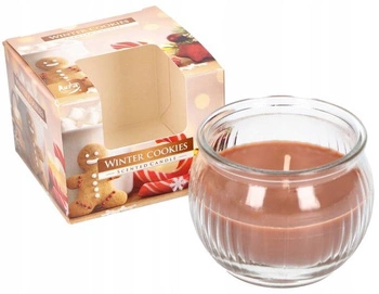 Vonná sviečka v okrúhlom skle 18h