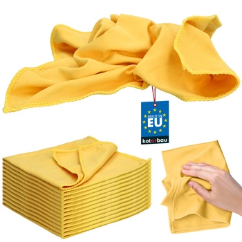 Utierka na čistenie okien auta z mikrovlákna sada 12 ks.