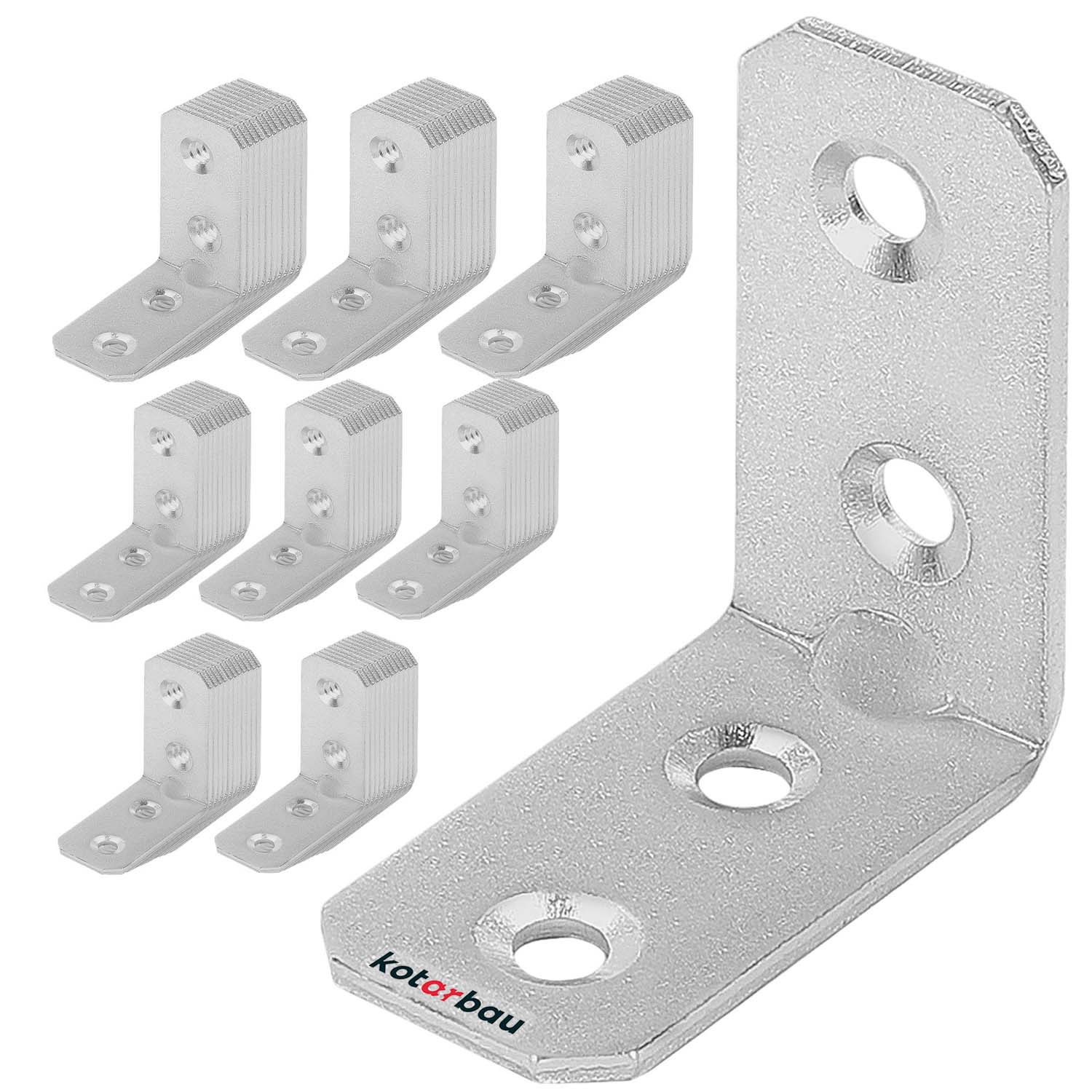 Uholník s prelisom 40x40x20 - 100 ks.