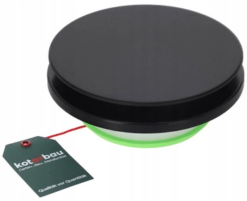 Čierny prémiový výfukový ventilátor fi 125 mm