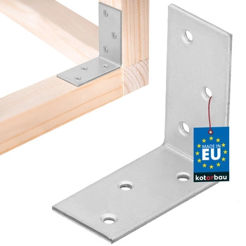 Tesársky uholník nerezový pozinkovaný 50x50x25 mm