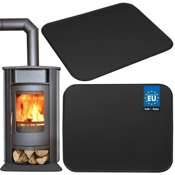 Plech pre krbové kachle z ocele 485x595