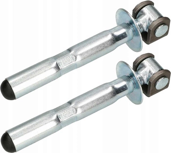 Nastaviteľné závesy brány kotva + rozeta m16 fi21 - sada 2 ks.