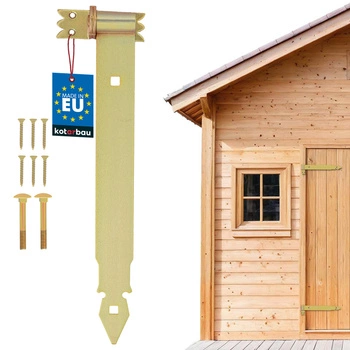 Záves na opasok ozdobný zlatý 400 mm