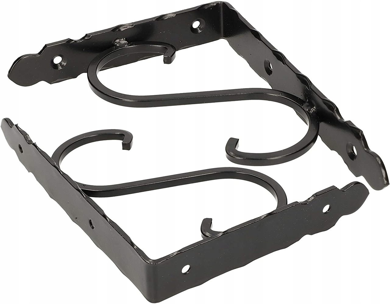 Držiak police 20x15 retro kovaný uhlový držiak - 2 ks.