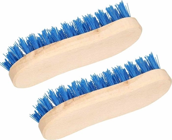 Ryžová kefa na drhnutie podláh - 2 ks.