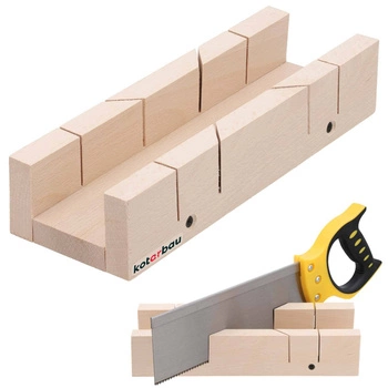 Skosený box šikmý drevený na dosky pásy 30x6x10 cm