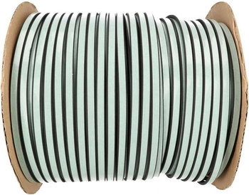 Samolepiace tesnenie 12x10 mm okenné dvere d 50 m čierne