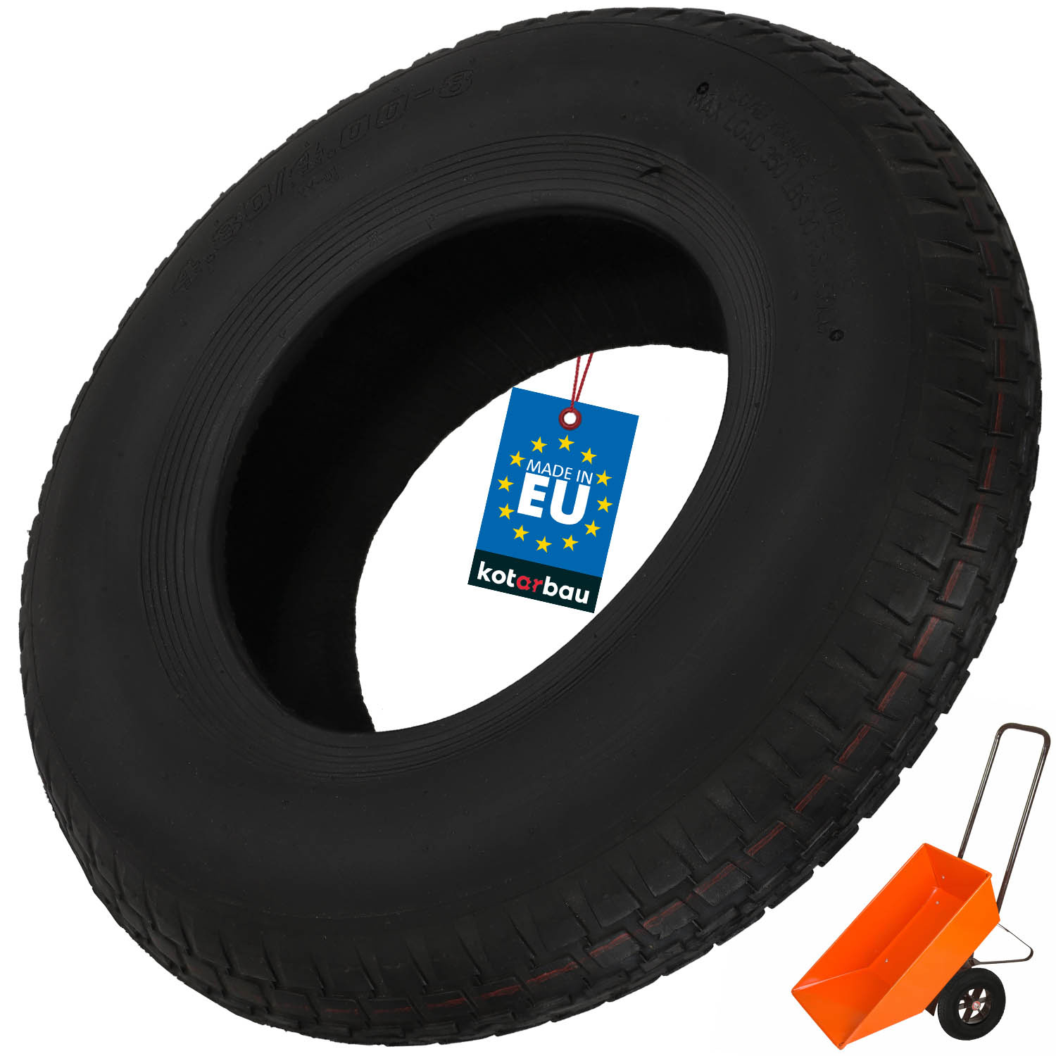 Plášť na fúrik vozík 4 plátno 40 cm