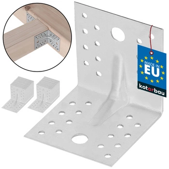 Uholník s prelisom 80x80x80 - 25 ks.