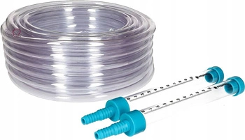 Ručná vodováha s hadicou hladinomer 25 m 2 meracie trubice