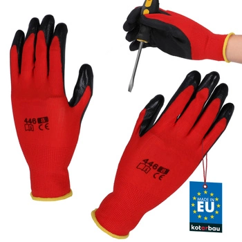 Pracovné rukavice dragon protišmykové potiahnuté latexom veľkosť 8