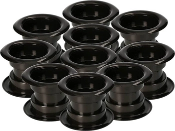 Manžeta pre dvere ventilačná trubica - 10 ks - Farba čierna