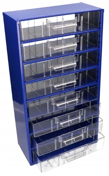 Dielenský organizér modulárny regál 8 zásuviek