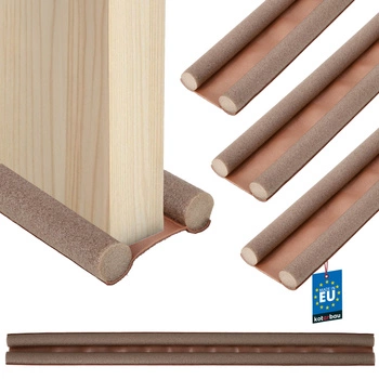 Pena pod dvere 30 mm 95 cm hnedá sada 3 ks