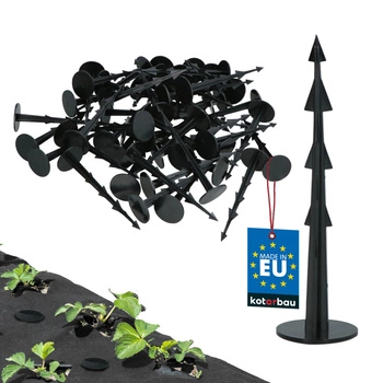 Špendlíky kotvy kolíky do agrofibra plastové sada 50 ks.