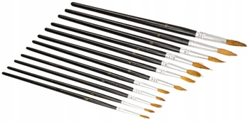 Sada štetcov na maľovanie umelcov - 12 ks.