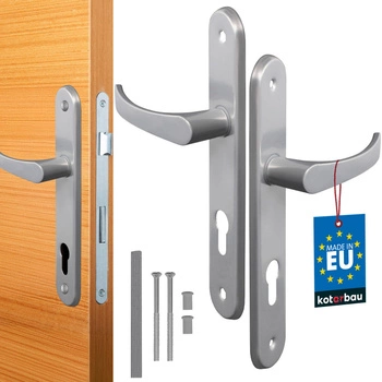 Sada dverových kľučiek 72 strieborná