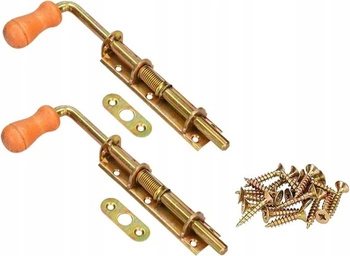 Zaisťovacia skrutka 200 mm pružinová pätka - 2 ks.