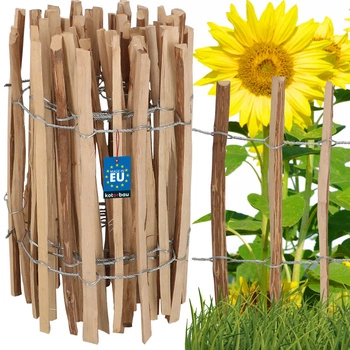 Plot z liesky oplotenie obruba palisáda bridlica 50 cm