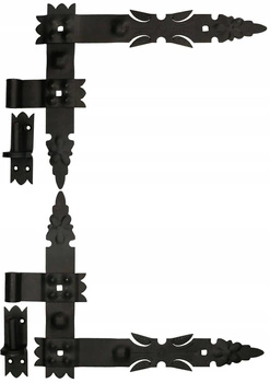 400 garážový rohový záves pre okenice