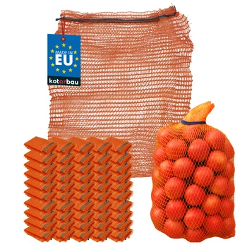 Rashlový vrece s uzáverom na zeleninu zemiaky 15 kg 40x60 cm sada 50 ks.