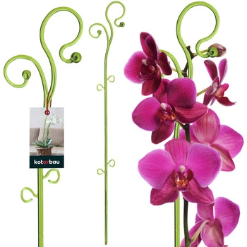 Podpora rastlín plastová zelená 58 cm