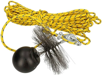 Súprava na čistenie komínov 300 mm 1 m