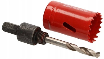 Bimetalová píla na diery 30 mm adaptér na frézovanie korunky