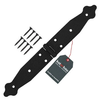 Dekoračný záves pre okná, dvere, altány, truhly 150x150x35 mm - Farba čierna