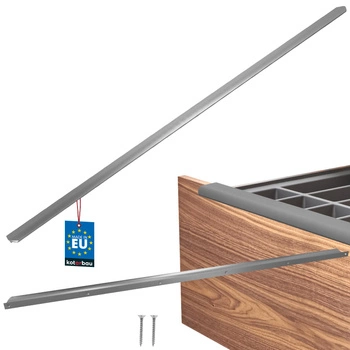 Úchyt nábytkový hliníkový strieborný 980/1000 mm