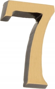 Číslo domu "7" číslo dverí 3d 5cm patina