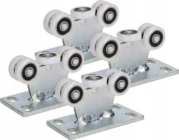 5 valčekový portálový vozík fi 25 pevný valčekový portál - 4 ks.