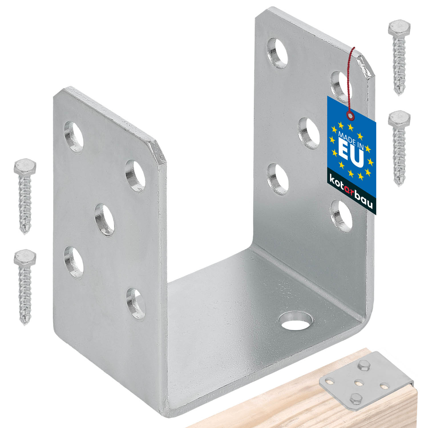 Základňa stĺpa na priskrutkovanie 80 mm