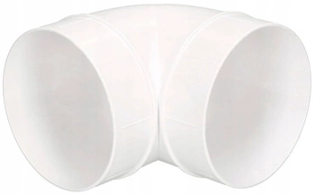 Koleno ventilačného potrubia okrúhle 100 mm