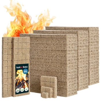 Podpaľovače pre krbové kachle grily 2400 ks