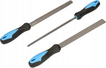 Súprava pilníkov na opracovanie dreva 30 cm sada 3 ks.