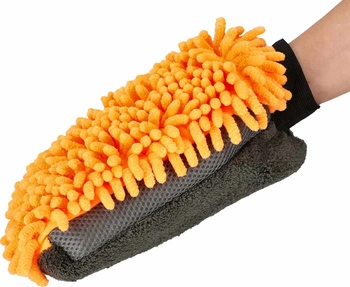 Rukavice z mikrovlákna na čistenie vozidla