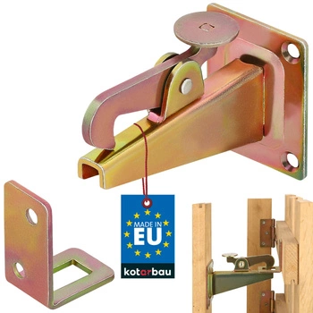 Podpěrka blokovanie omezovač dverí bránky brány - Farba zlatá