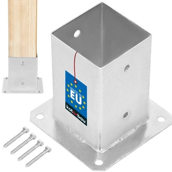 Základňa stĺpa priskrutkovaný držiak kotva 90x90