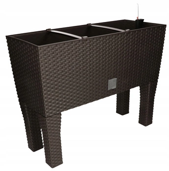 Balkónový kvetináč na nožkách 60 cm - Farba antracit