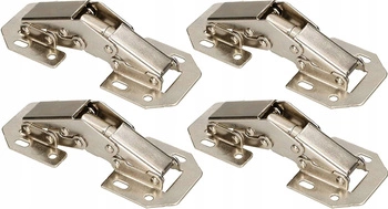 105 mm plechovkový nábytkový záves na skrinky - 4 ks.