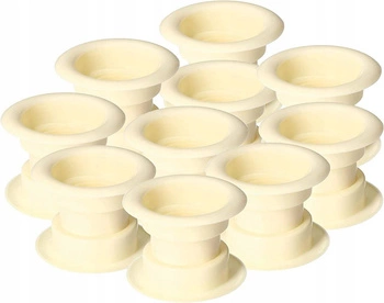 Manžeta pre dvere ventilačná trubica - 10 ks - Farba vanilka