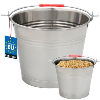 Vedro z nehrdzavejúcej ocele 5 l