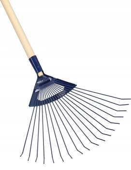 Kovové vejárovité hrable drôtené hrable 180 cm