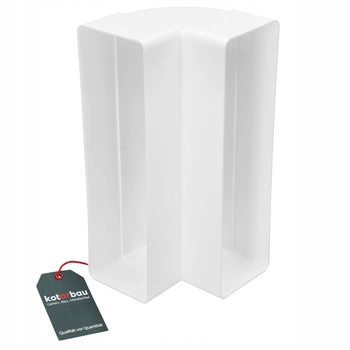 Vertikálne ventilačné koleno 204x60