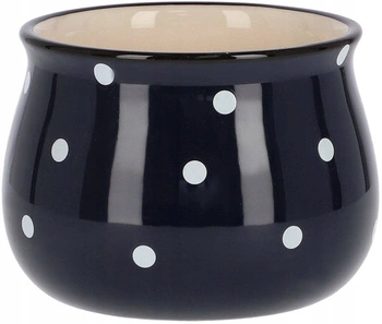 Keramický kvetináč hráškovo modrý - 110 mm