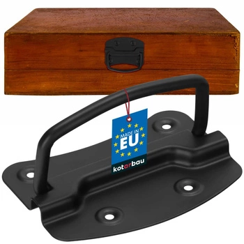 Držiak na krabicu čierny 110x80 mm