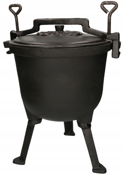 Liatinový kotol 7l poľovnícky kotlík